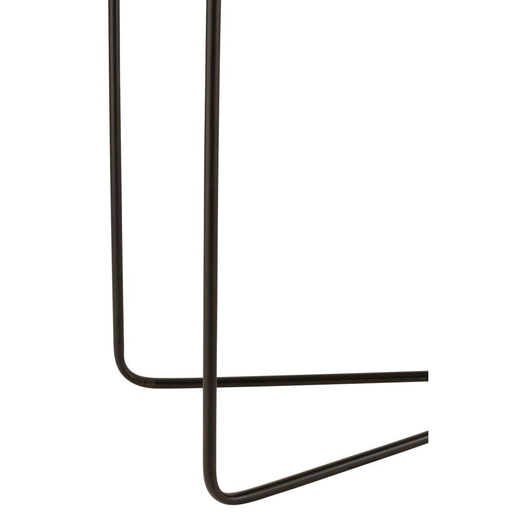 Voir la diapositive 5 : J-LINE Console design en métal  elsie  120cm noir