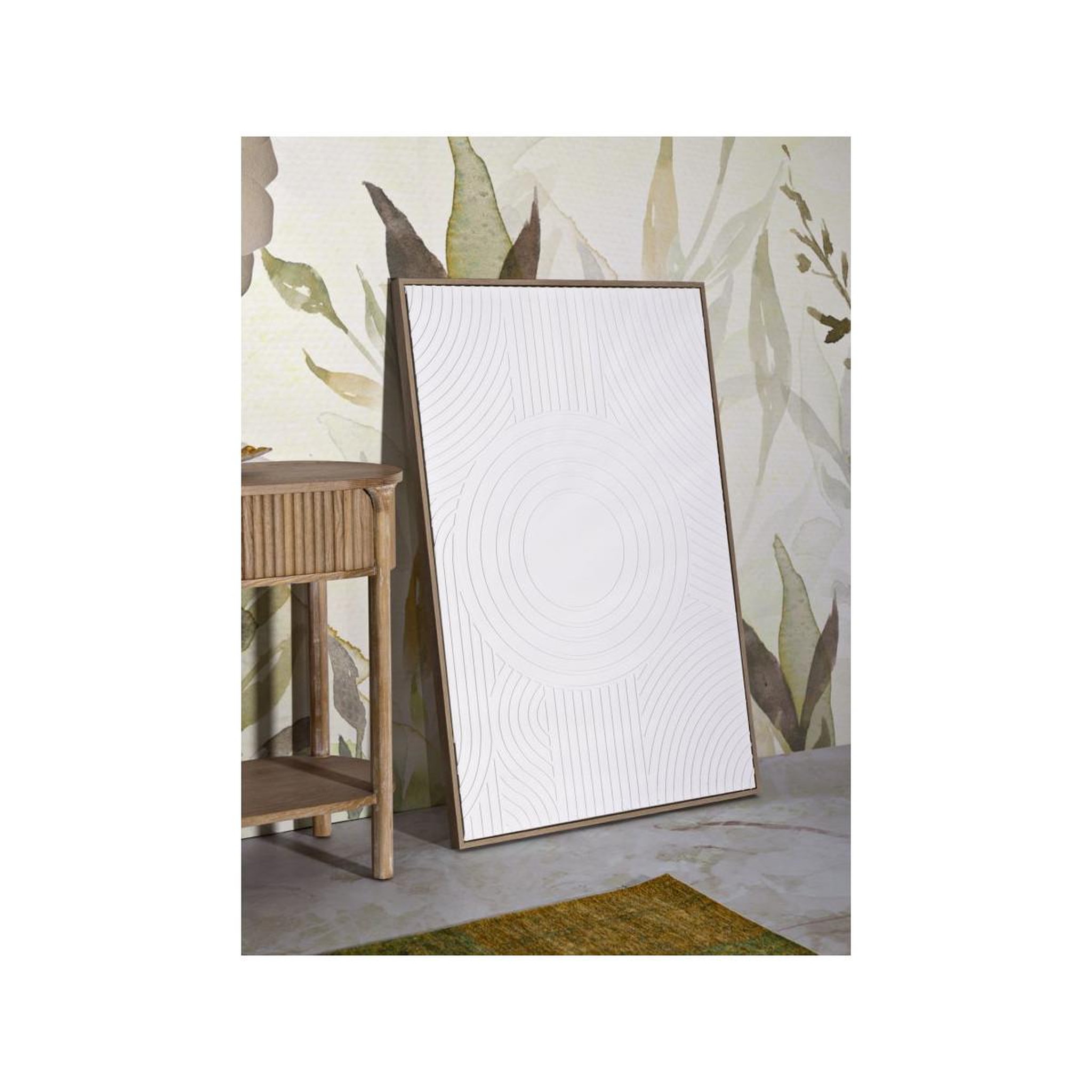 Voir la diapositive 5 : Paris Prix Tableau peinture  simplicity i  80x120cm écru