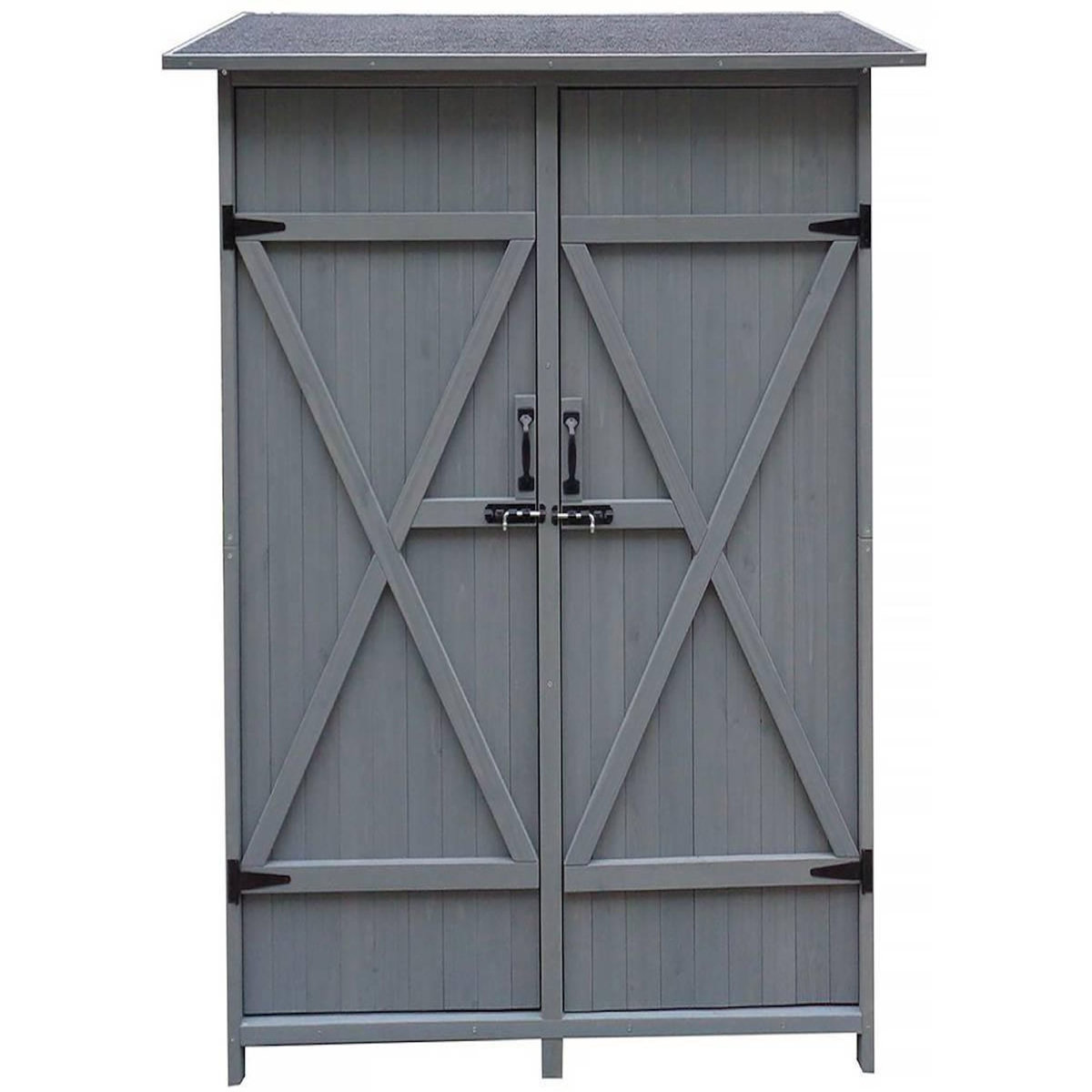 Habitat et Jardin Armoire de jardin  Espacio  - 140 x 49 x 162 cm - Anthracite