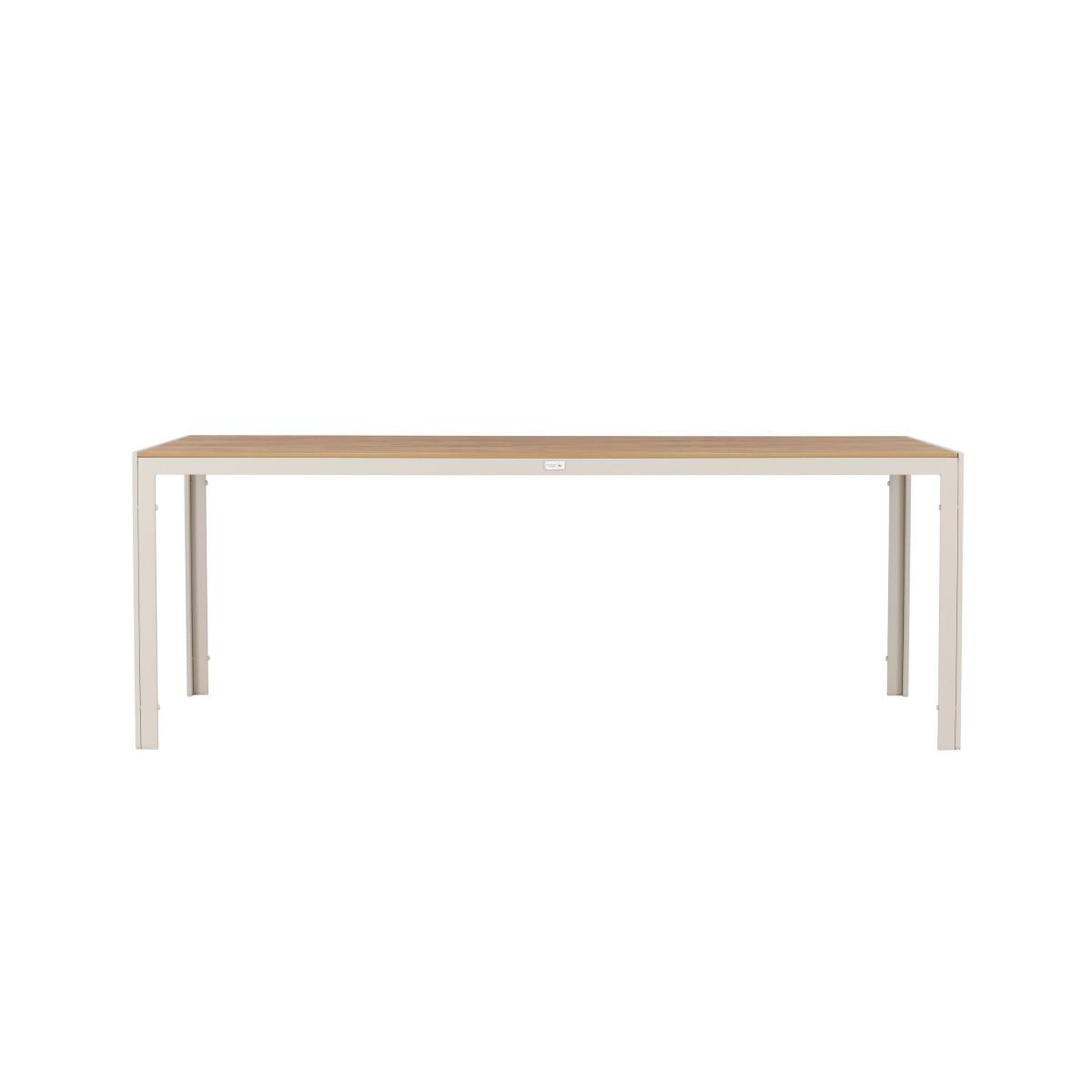 Voir la diapositive 4 : Paris Prix Table de jardin  break  205cm beige & naturel