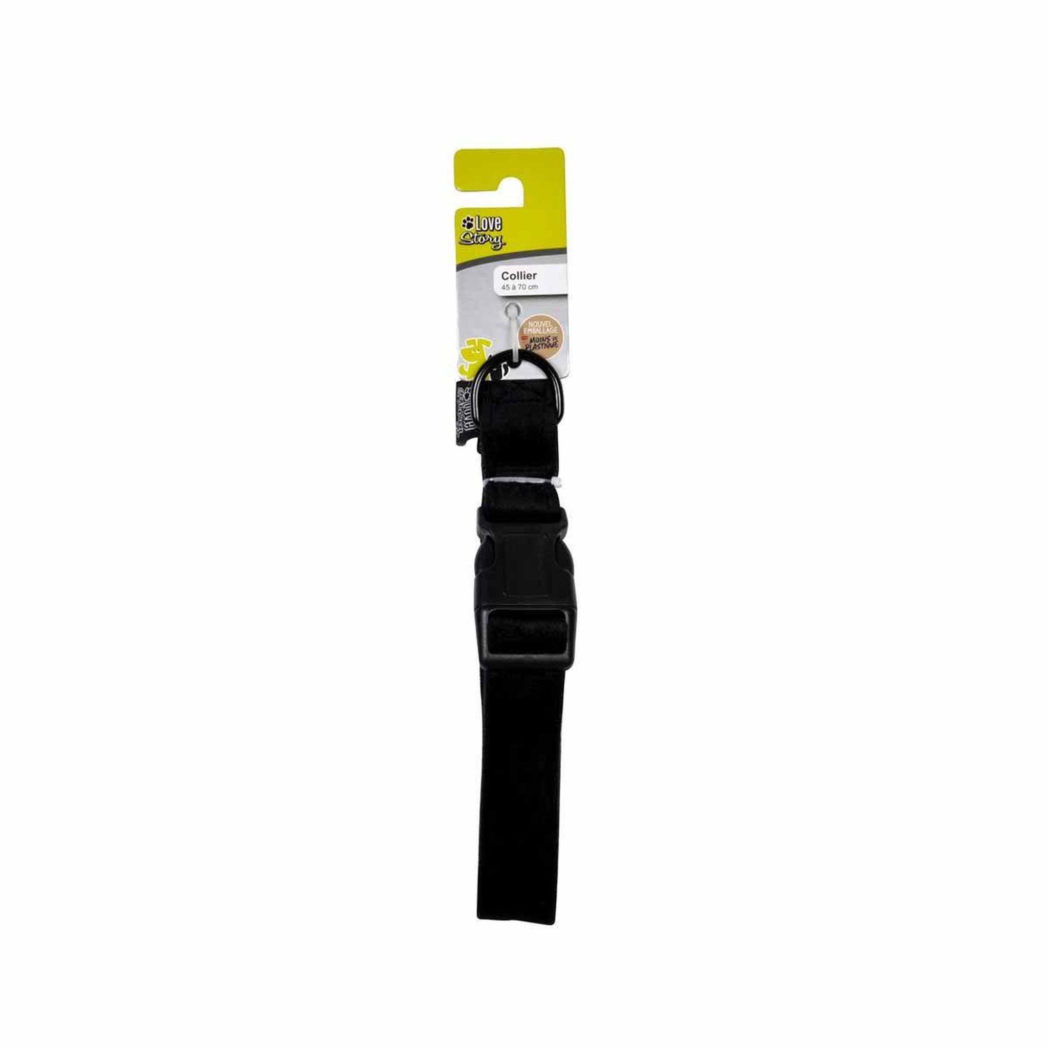 Voir la diapositive 2 : HOMEA Collier pour chien  cosy golden  70cm noir