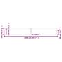 Voir la diapositive 6 : VIDAXL Auvent lateral retractable Anthracite 140 x 1000 cm
