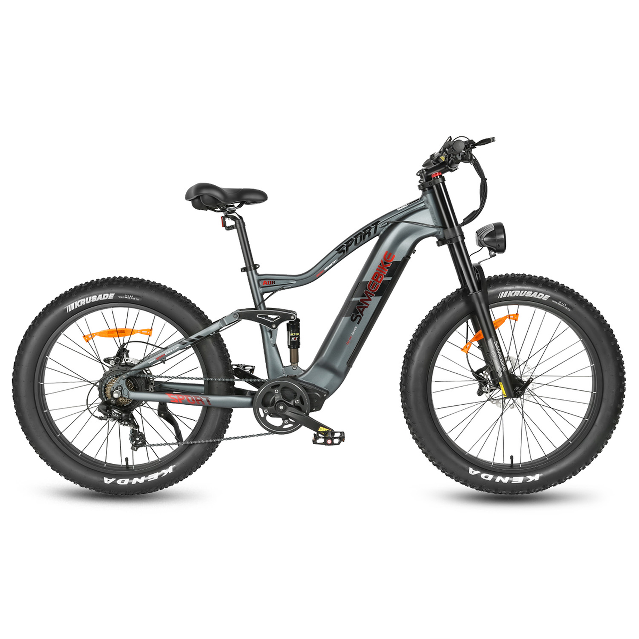 Voir la diapositive 2 : SAMEBIKE Vélo électrique tout terrain SAMEBIKE RSA08-II