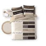 Douceur d'Intérieur Parure de lit MANALA - 100% coton. Coloris disponibles : Multicolore