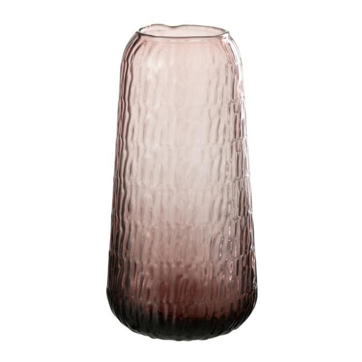 Paris Prix Vase Design en Verre  Lolita  30cm Rose