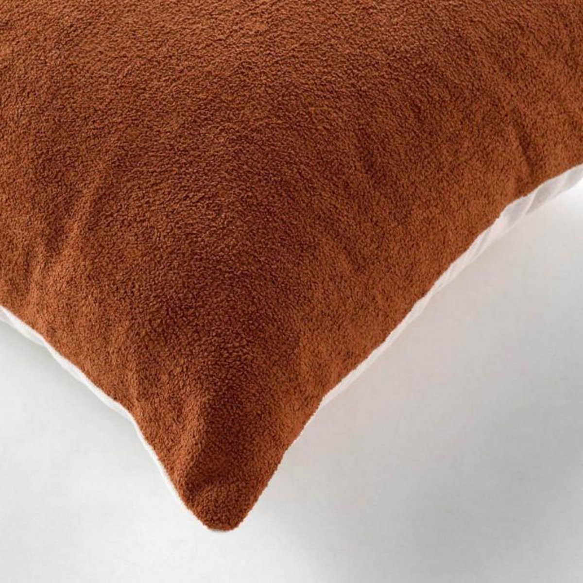 Paris Prix Coussin Déco Bouclette  Tessa  45x45cm Camel