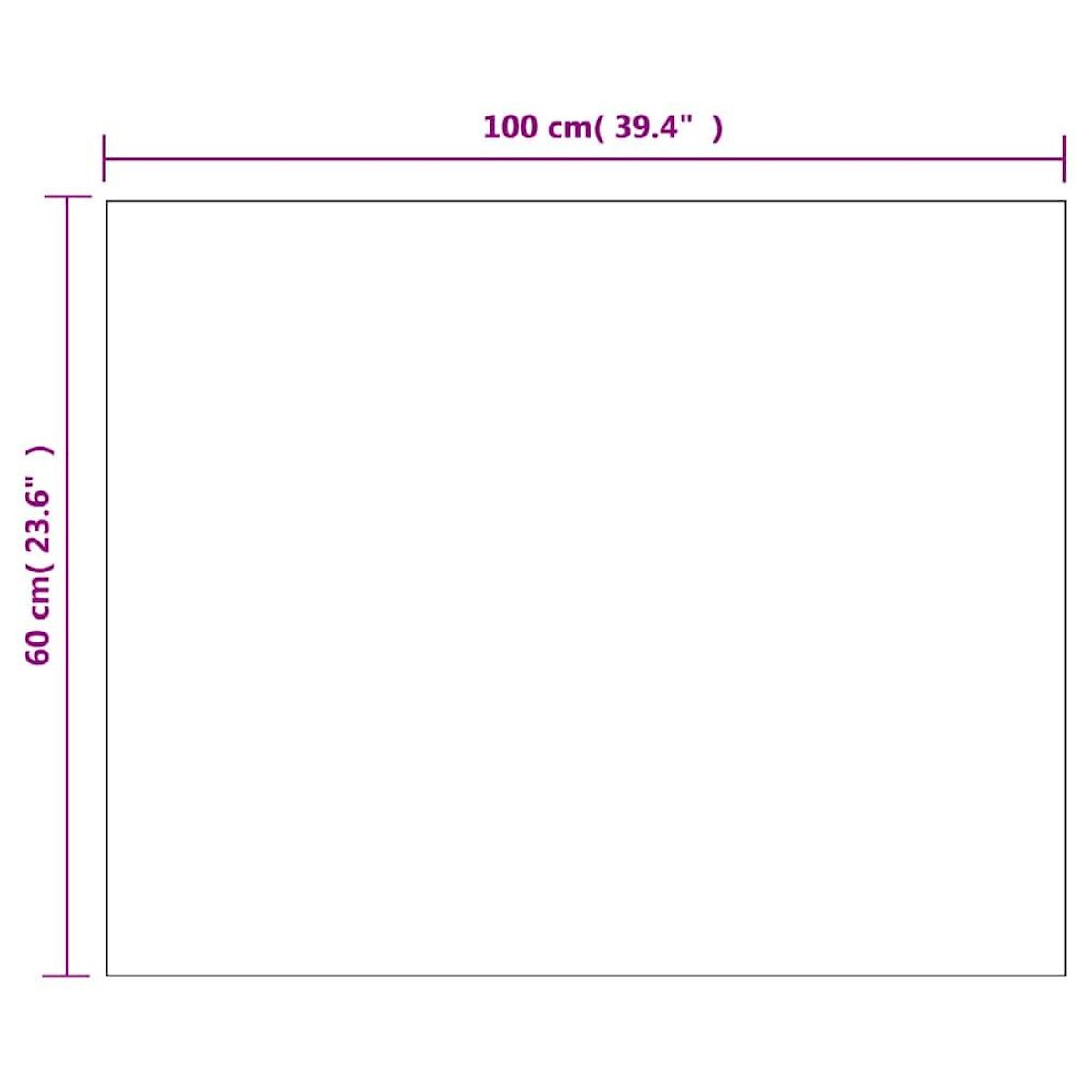 VIDAXL Miroir mural sans cadre avec lampes LED Rectangulaire Verre