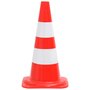 Voir la diapositive 3 : VIDAXL Cones de signalisation reflechissants 20pcs Rouge et blanc 50cm