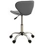 Voir la diapositive 4 : VIDAXL Chaise de bureau Gris Similicuir