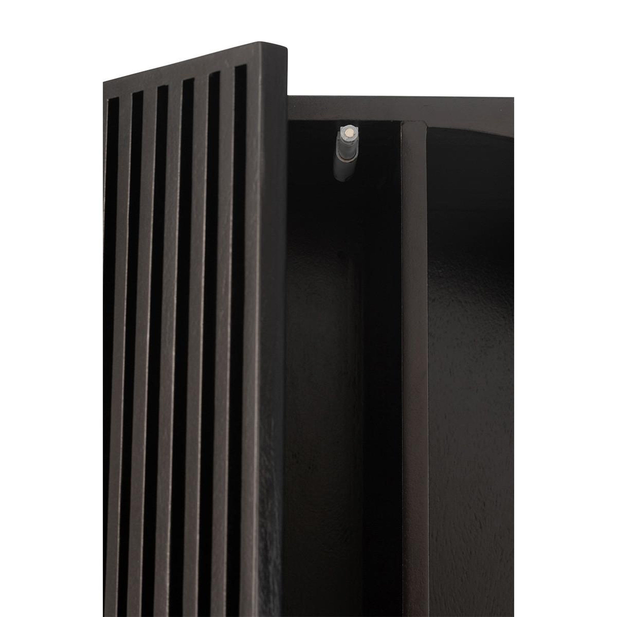 Voir la diapositive 6 : J-LINE Étagère Design en Bois  Mode  168cm Noir