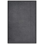 VIDAXL Paillasson Anthracite 80x120 cm