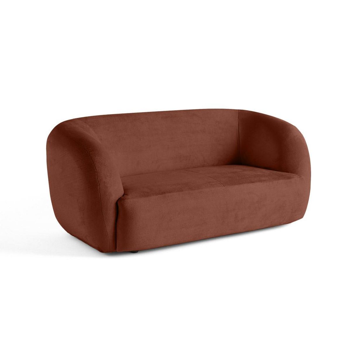 LISA DESIGN Ernee - canapé 2 places - en velours
