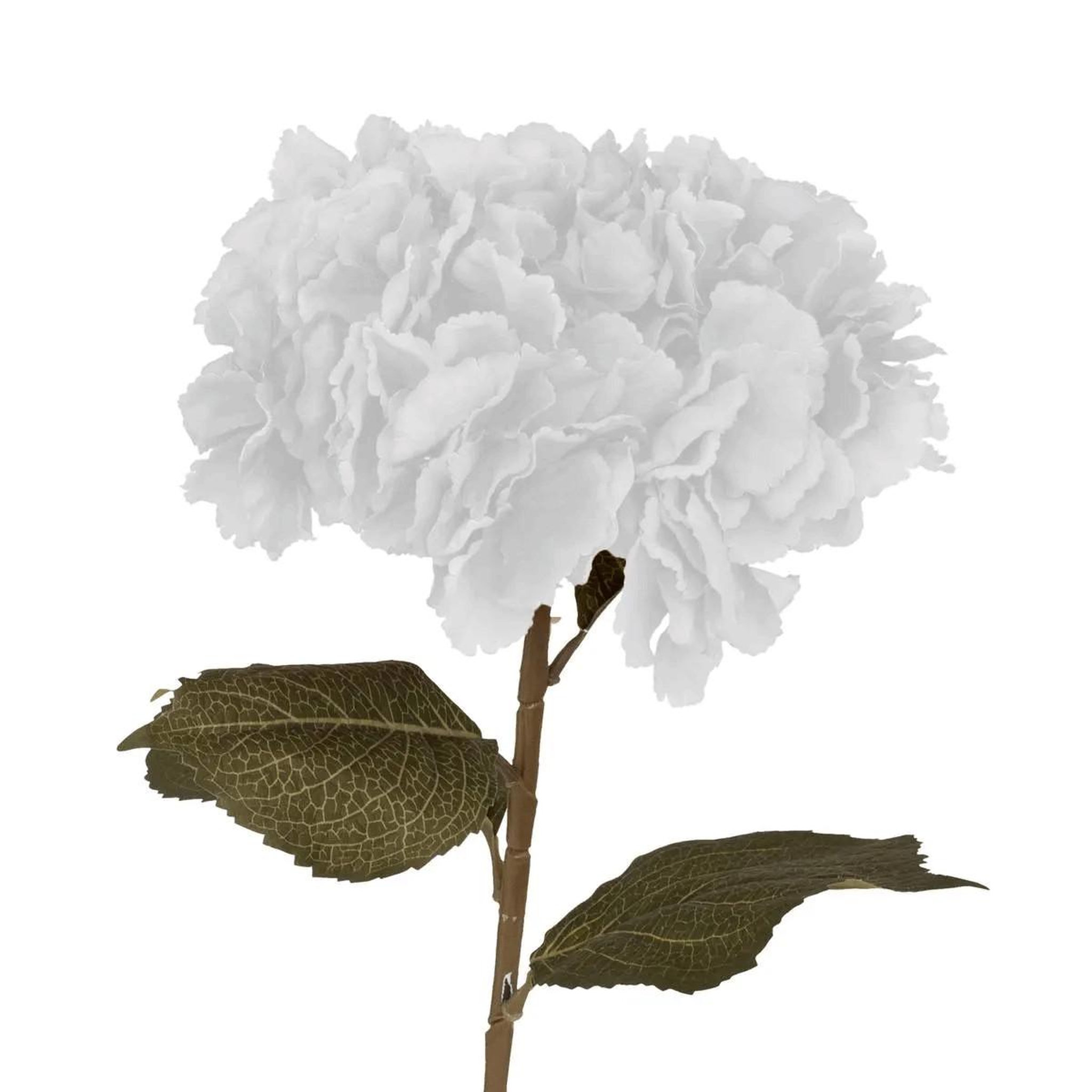 Voir la diapositive 2 : ATMOSPHERA Fleur artificielle  hortensia  83cm blanc