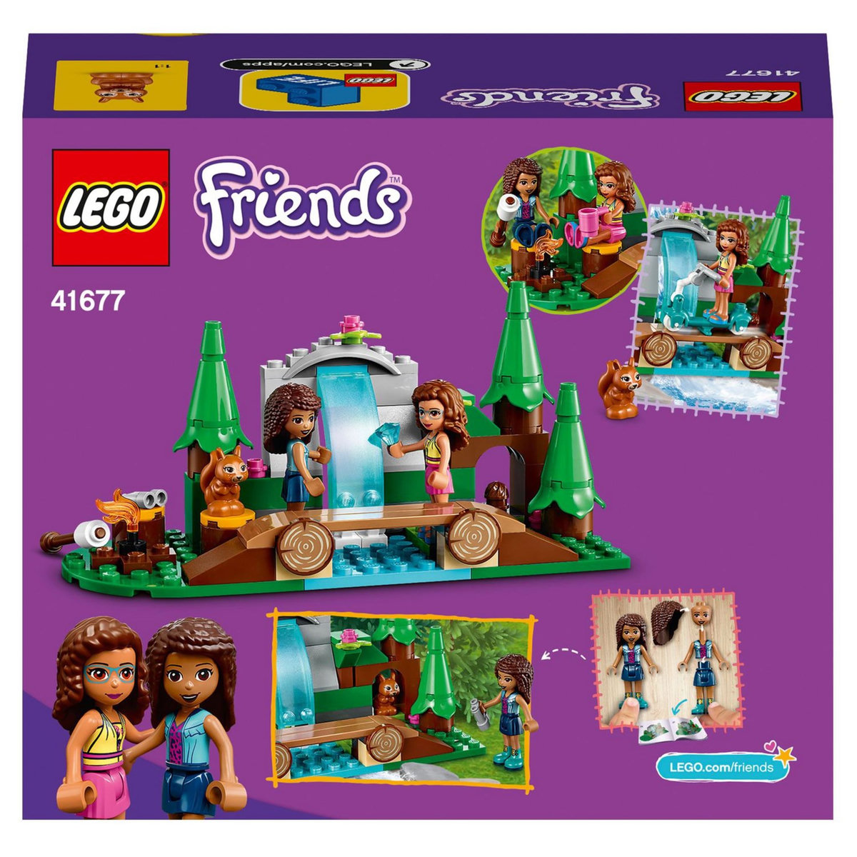 LEGO Friends 41677 - La cascade dans la forêt