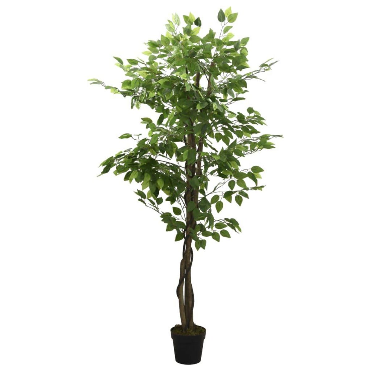 VIDAXL Ficus artificiel 1008 feuilles 180 cm vert