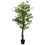 Voir la diapositive 2 : VIDAXL Ficus artificiel 1008 feuilles 180 cm vert
