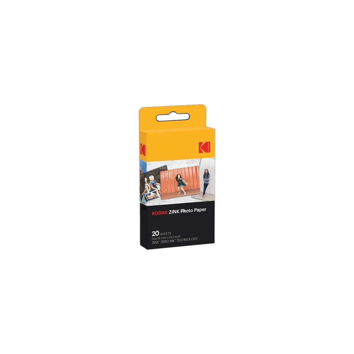 Kodak Kodak ZINK Photo Paper pellicule polaroid 20 pièce(s) 50 x 76 mm
