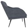 Voir la diapositive 4 : VIDAXL Banc Gris fonce 110x76x80 cm Velours