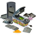 ESSENTIEL B Mandoline Multifonction avec bac récupérateur