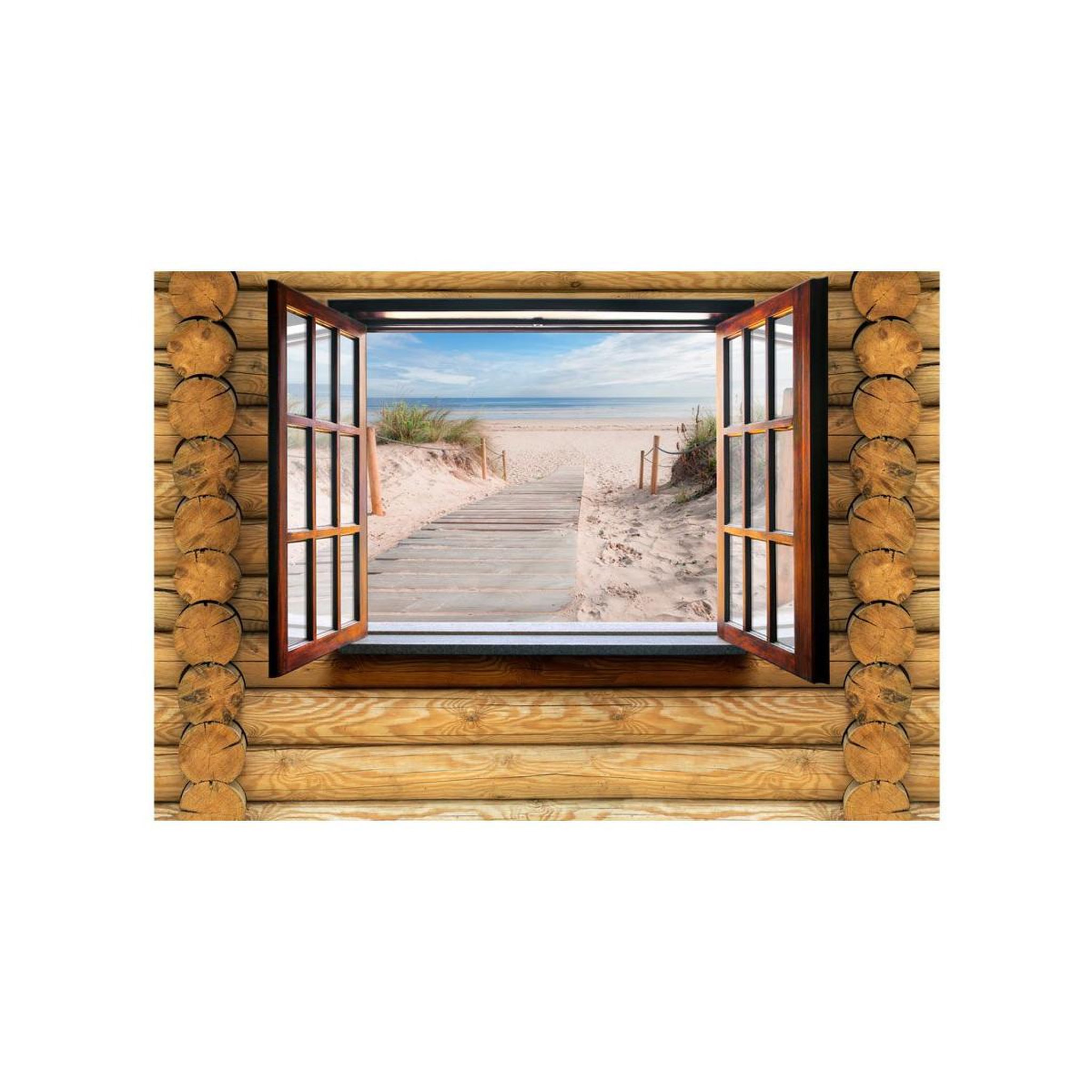 Voir la diapositive 2 : Paris Prix Papier peint  beach outside the window