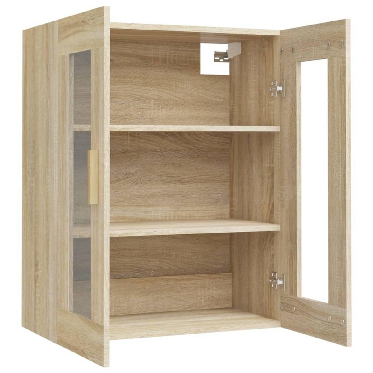 VIDAXL Armoire murale suspendue Chene sonoma 69,5x34x90 cm