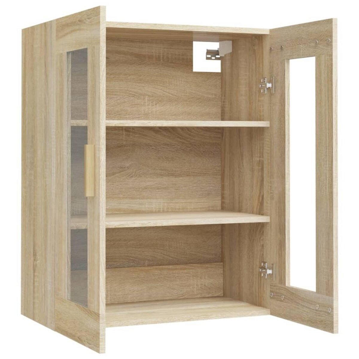 VIDAXL Armoire murale suspendue Chene sonoma 69,5x34x90 cm