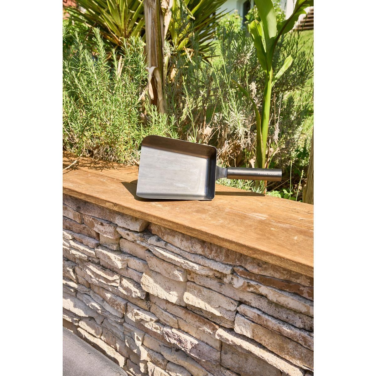 FORGE ADOUR Ustensile plancha Large Titane