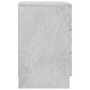 Voir la diapositive 5 : VIDAXL Table de chevet Gris beton 38x35x56 cm Bois d'ingenierie