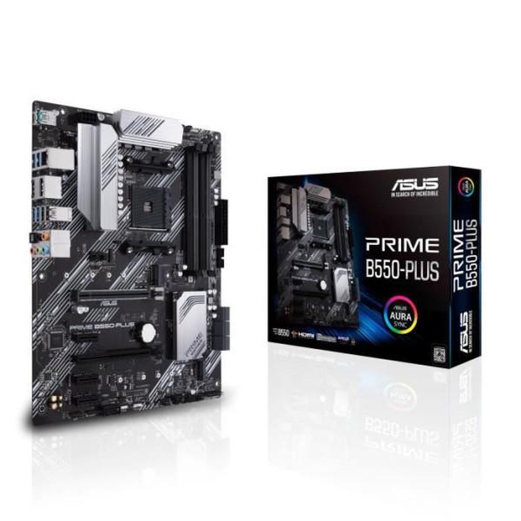 ASUS Carte Mere - ASUS - PRIME B550-PLUS - Socket AM4 - 3rd Génération AMD Ryzen Processeurs