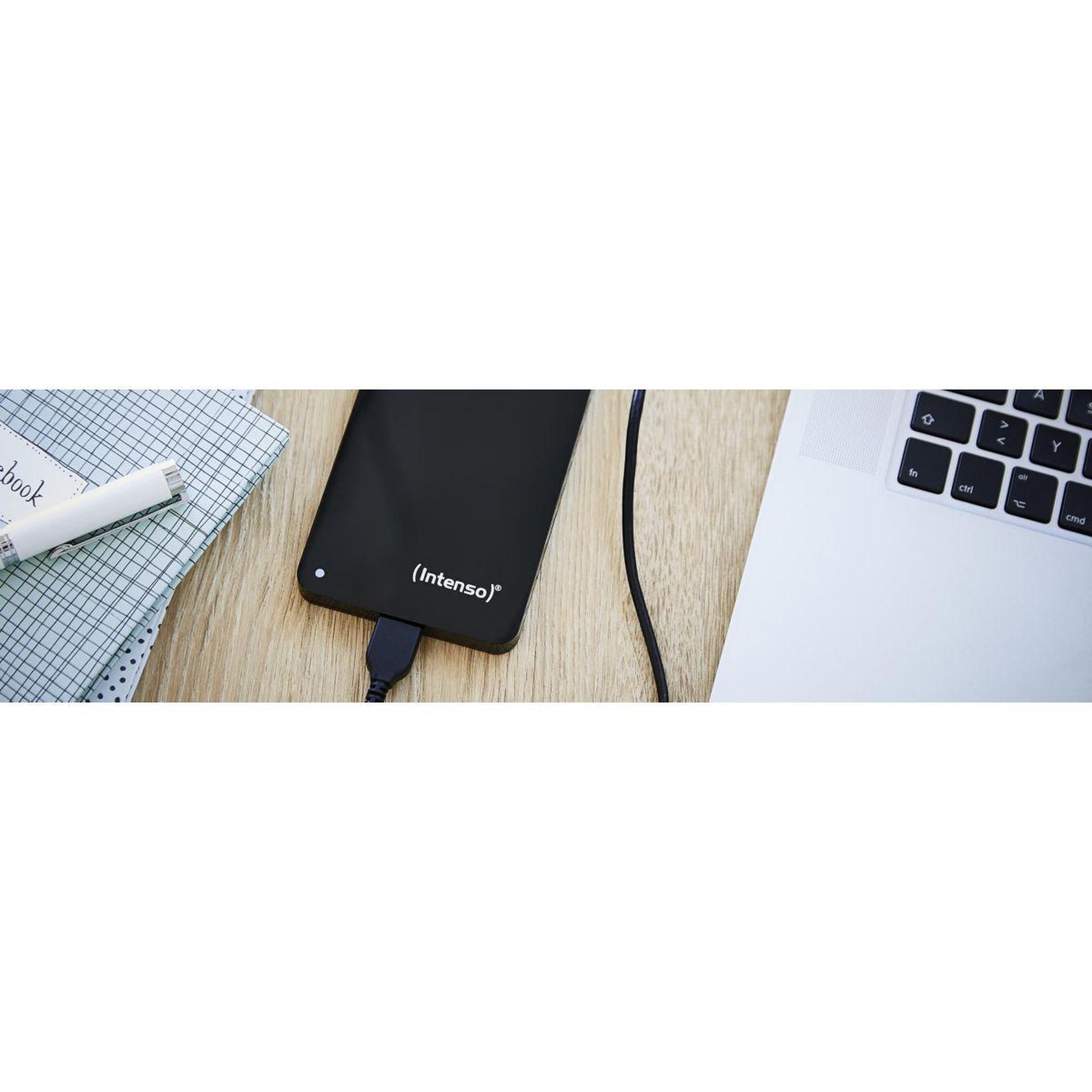 Voir la diapositive 5 : Intenso Disque dur externe 1to noir