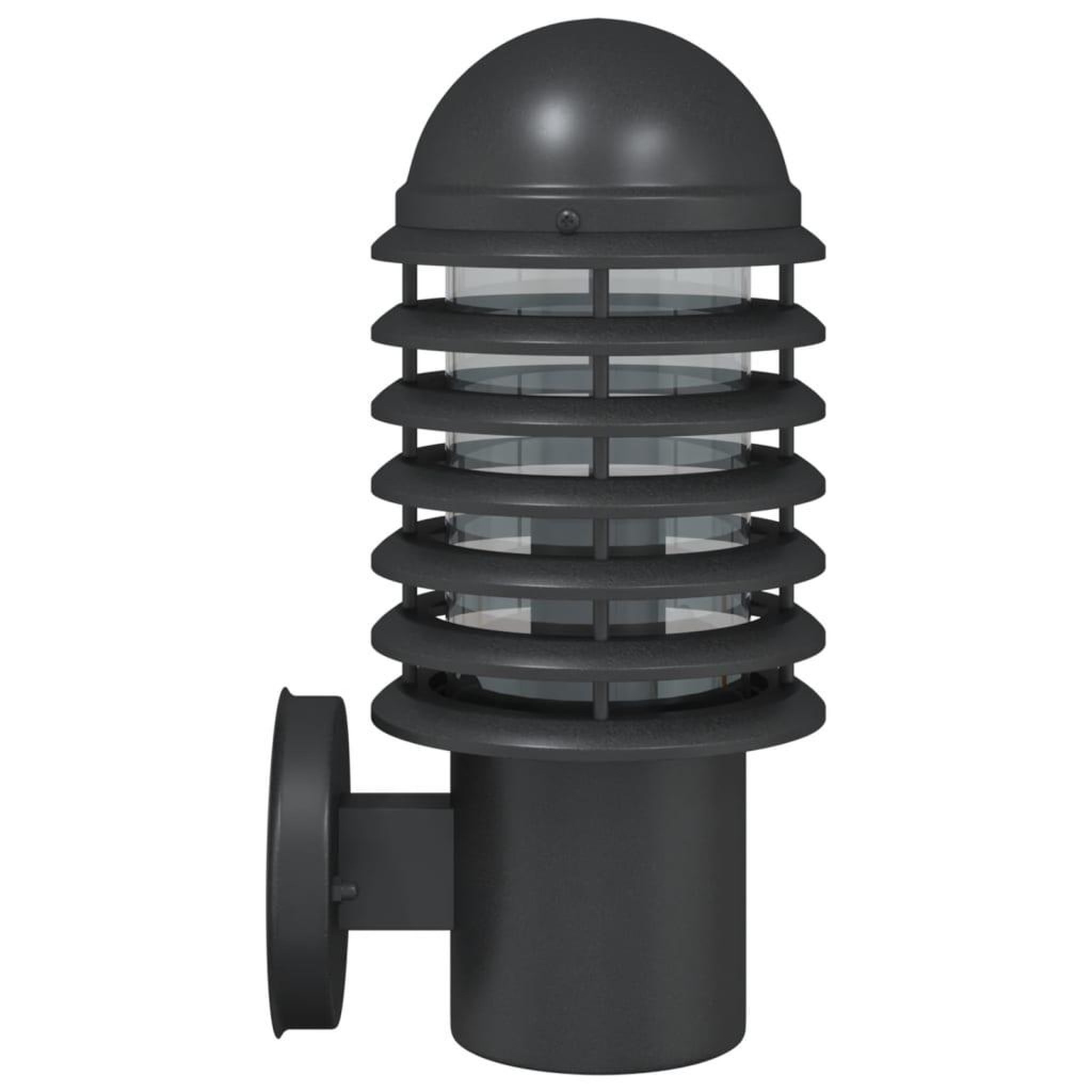 Voir la diapositive 5 : VIDAXL Appliques murales d'exterieur 2 pcs noir acier inoxydable