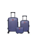 SWISS KOPPER SWISS KOPPER - LOT DE 3 - Valises cabine, cabine XXS et vanity ZURICH. Coloris disponibles : Beige, Vert