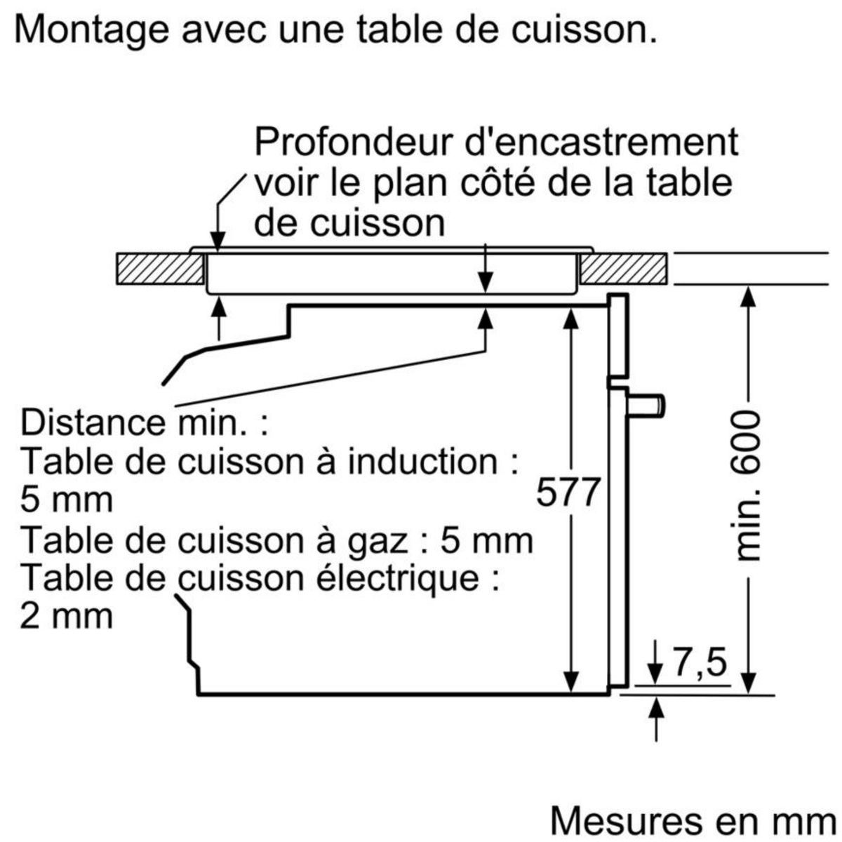 BOSCH Four intégrable 71l 60cm a+ pyrolyse inox - hbg672bs2