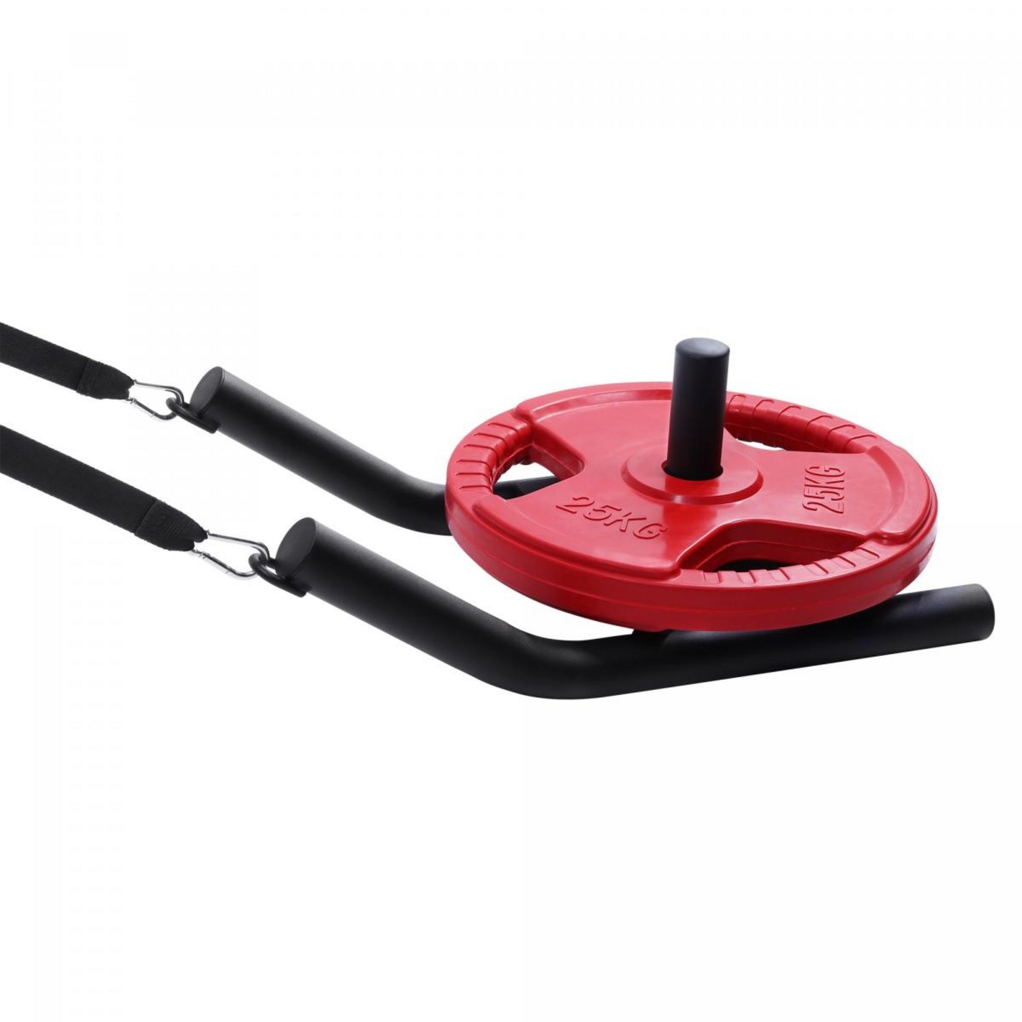 Disques Poids Olympiques Gorilla Sports - 5 à 25kg En Caoutchouc Antidérapant | Pour Barre 50mm