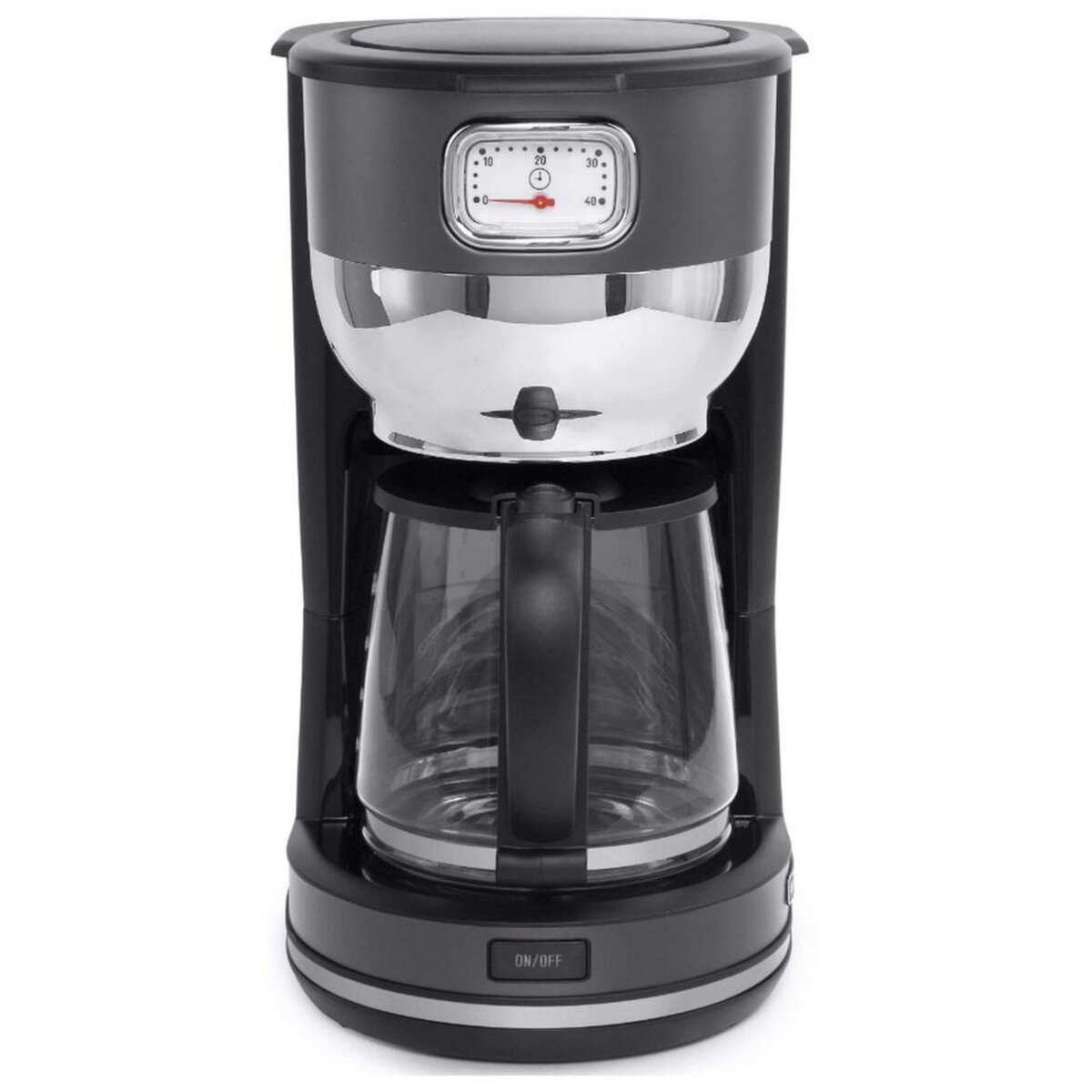 Muse Cafetière filtre 10 tasses 1000w noir - MS-220DG