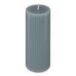 ATMOSPHERA Bougie Déco  Demi  14cm Bleu Orage