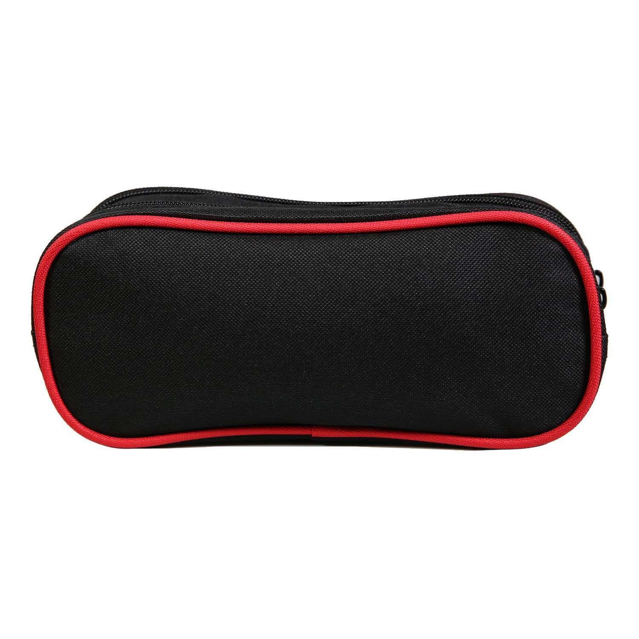 Voir la diapositive 4 : Bagtrotter BAGTROTTER Trousse scolaire 2 compartiments Vorax Tigre Noire