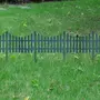 VIDAXL Bordures de pelouse 17 pcs 10 m Vert