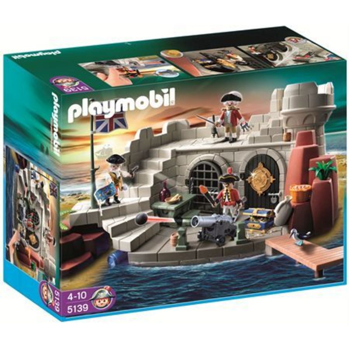PLAYMOBIL 5139 Fort soldats britanique