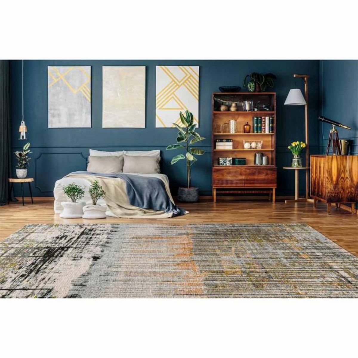 Paris Prix Tapis Tissé Vintage Oriental  Charme II  Multicolore