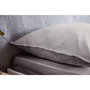 Voir la diapositive 4 : COTE DECO Parure de lit - 100% microfibre lavée