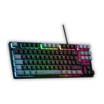 THE G-LAB Clavier Gamer - The G-Lab - KEYZ CAESIUM - RGB - Noir & gris - TKL