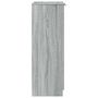 Voir la diapositive 5 : VIDAXL Meuble a chaussures Sonoma gris 59x35x100 cm Bois d'ingenierie