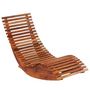 Voir la diapositive 2 : VIDAXL Chaises longues basculantes lot de 2 bois d'acacia