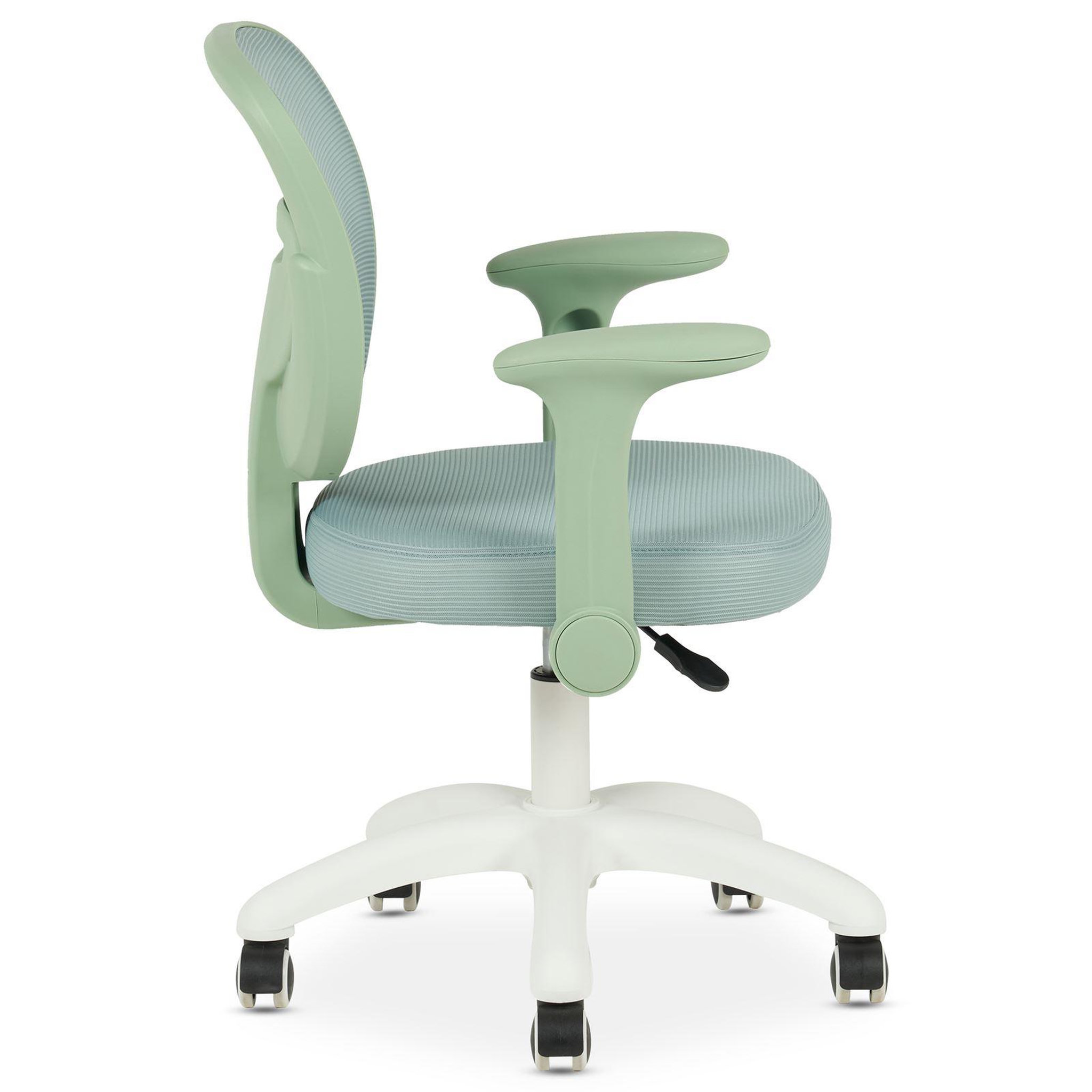 Voir la diapositive 4 : IDIMEX Chaise de bureau enfant amelia réglable en tissu mesh