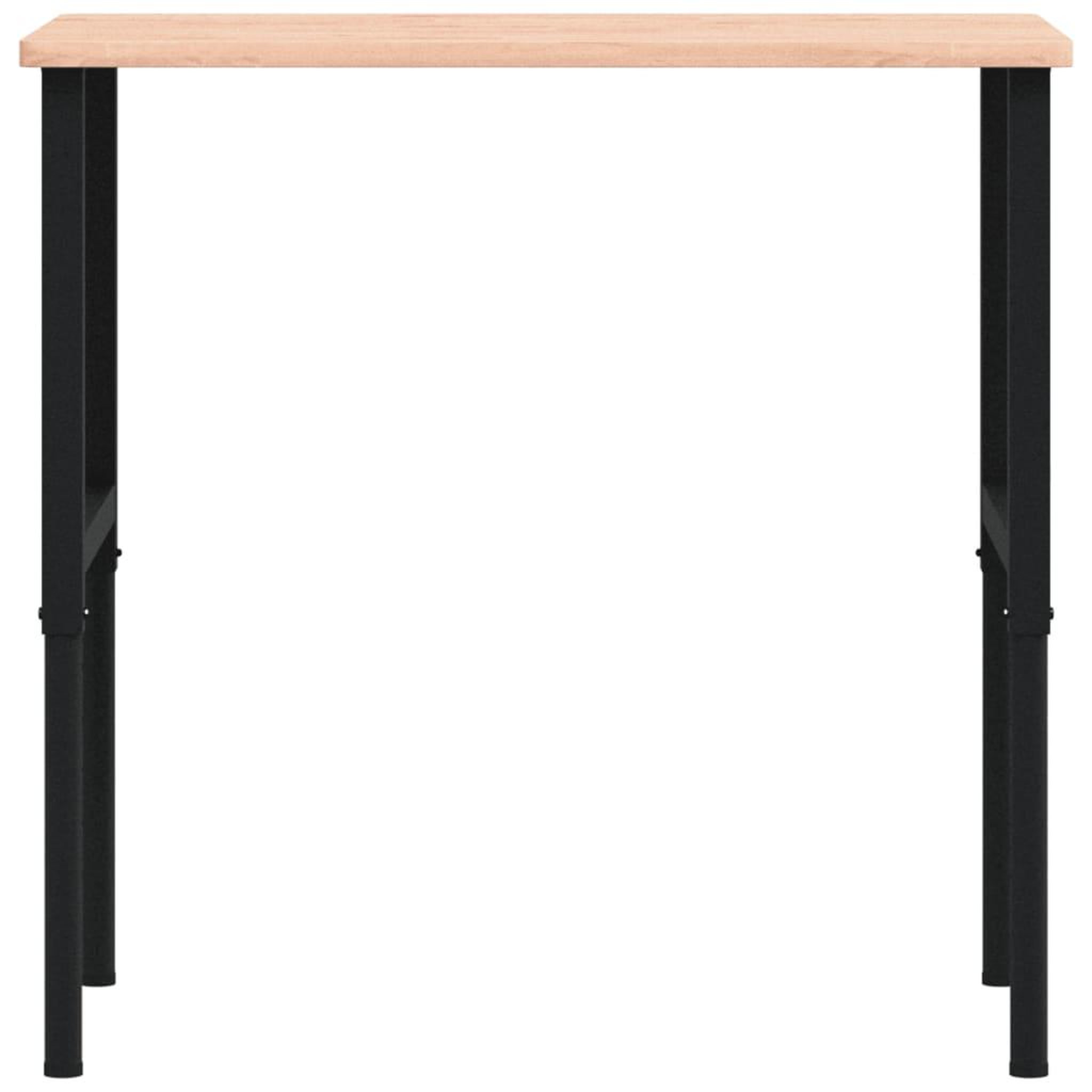 Voir la diapositive 4 : VIDAXL Etabli 100x60x(71,5-98) cm bois massif de hetre rectangulaire