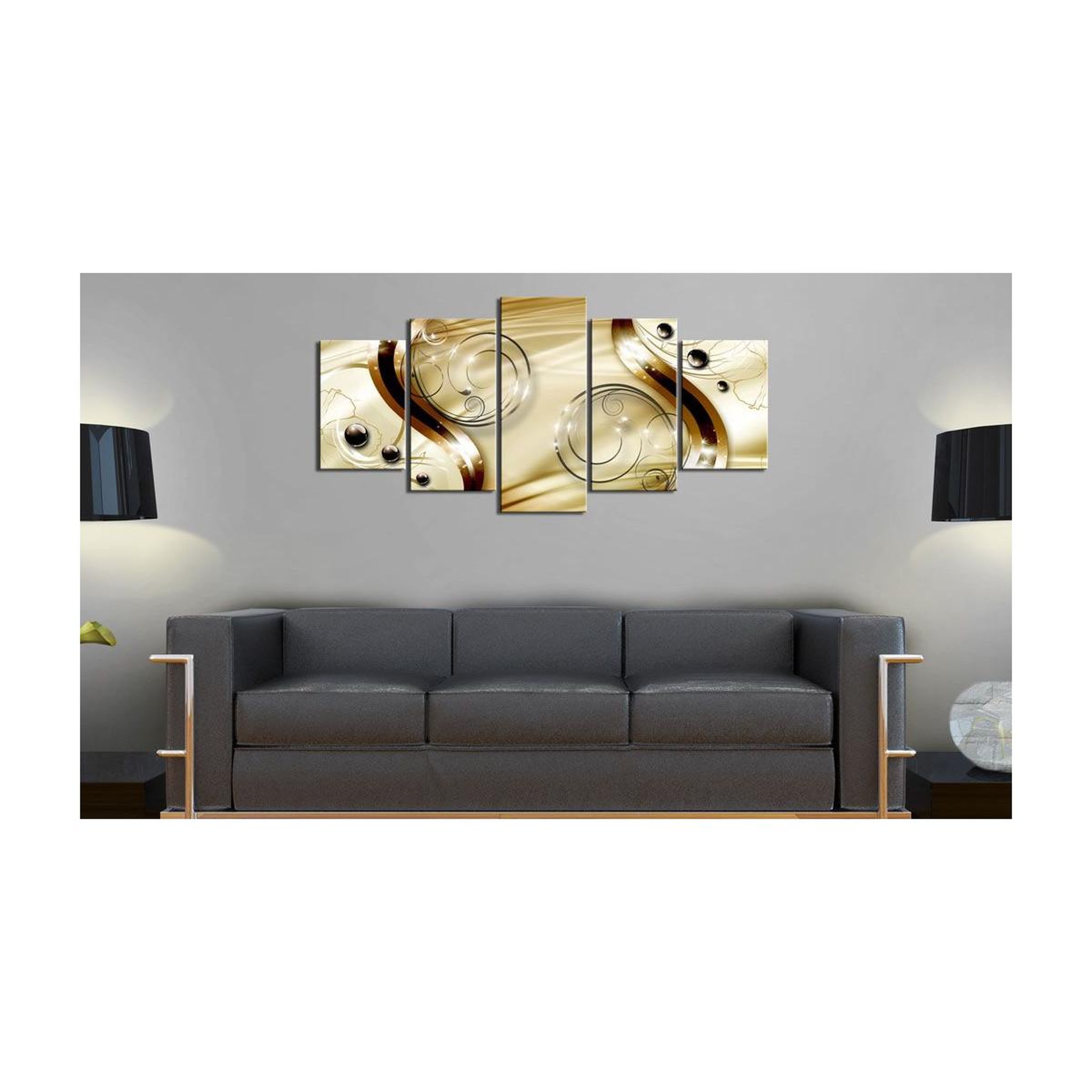 Voir la diapositive 2 : Paris Prix Tableau Imprimé  Gold Nymph