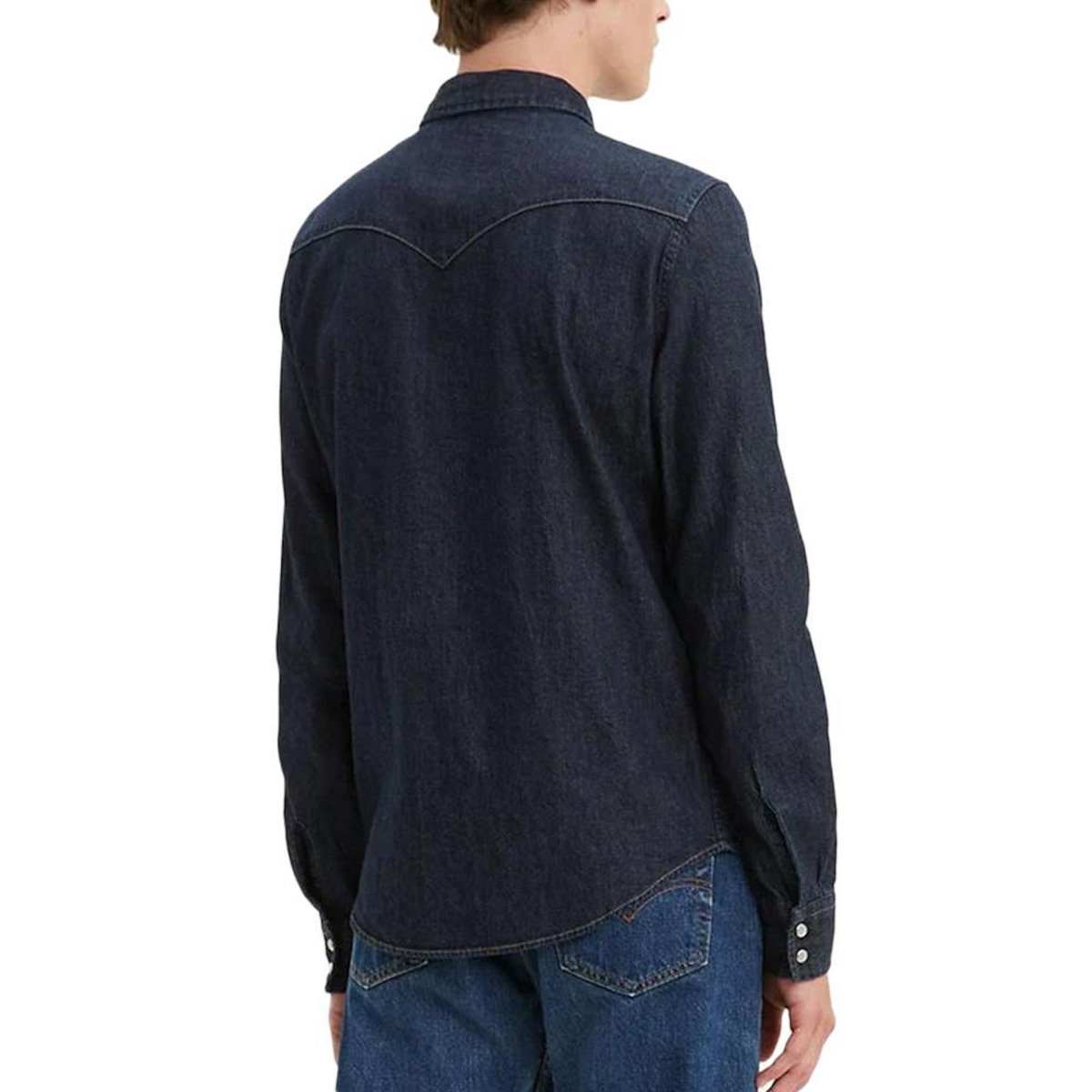 Levi's Chemise Bleu Brut Homme Levi's Classic Western