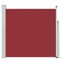 Voir la diapositive 2 : VIDAXL Auvent lateral retractable de patio 170x300 cm Rouge