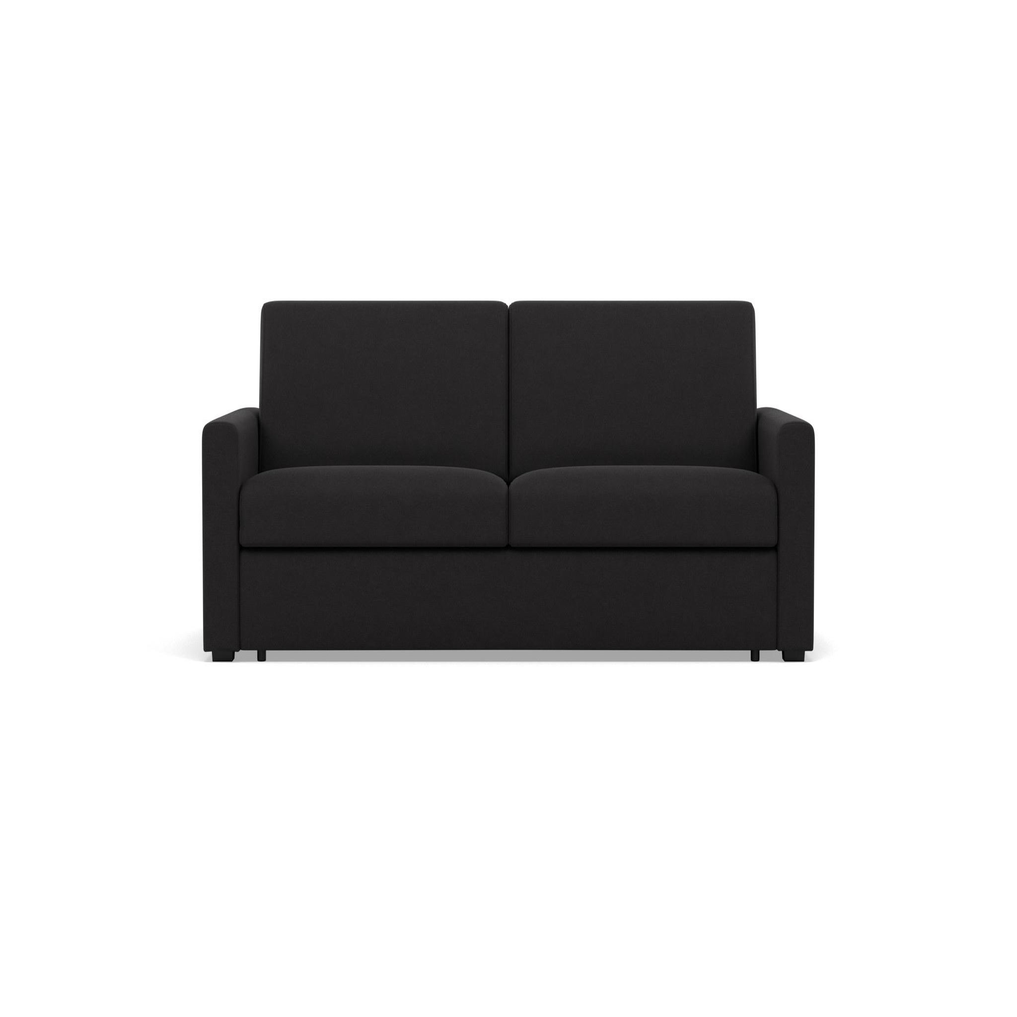 Voir la diapositive 1 : BEST MOBILIER Julia - canapé 3 places convertible express couchage quotidien 140 cm matelas 14 cm en tissu